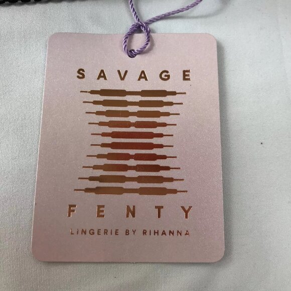 New NWT Rihanna SAVAGE Fenty Lingerie Panty Bra Underwear Set Sexy Christmas S - Picture 9 of 12